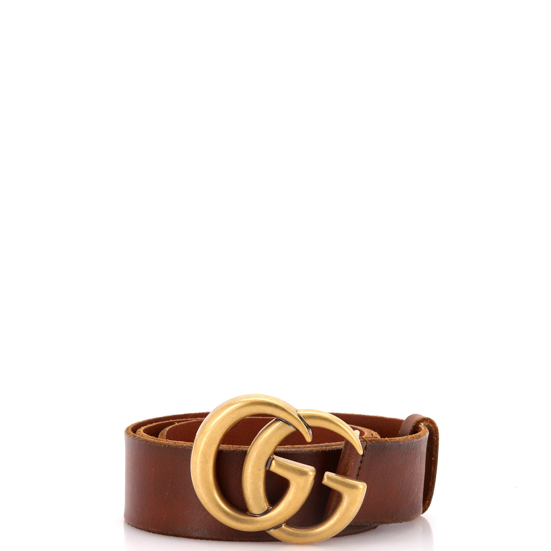 GG Marmont Belt Leather Wide 80