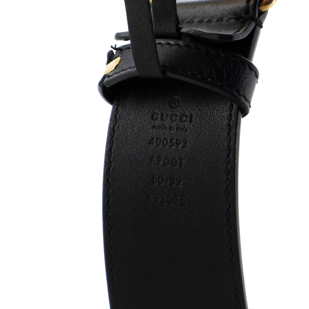 GG Marmont Belt Leather Wide 105