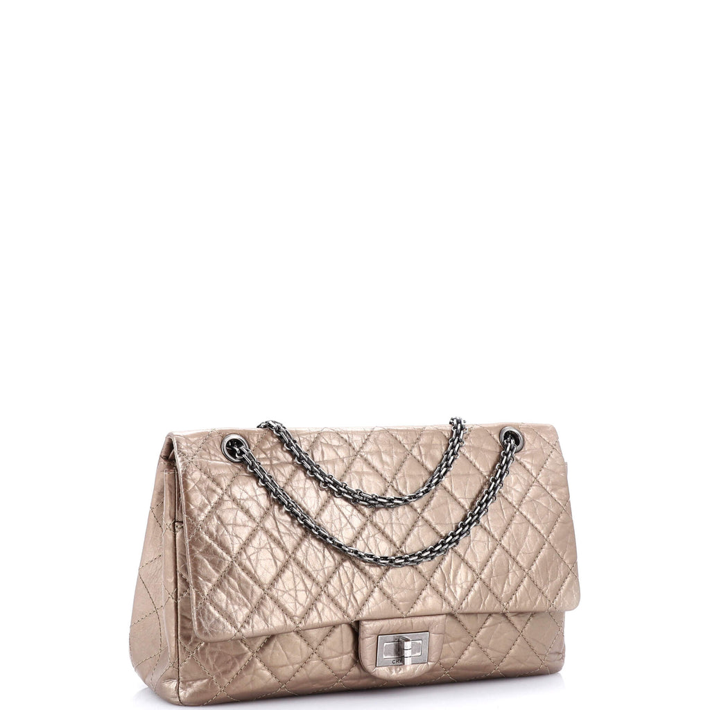 Reissue 2.55 Flap Bag Quilted Aged Calfskin 227