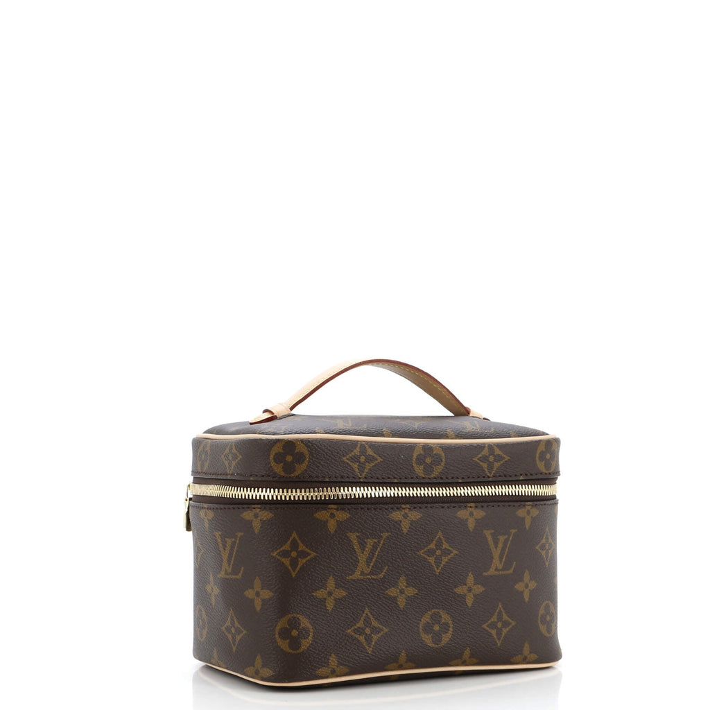 Nice Vanity Case Monogram Canvas Mini