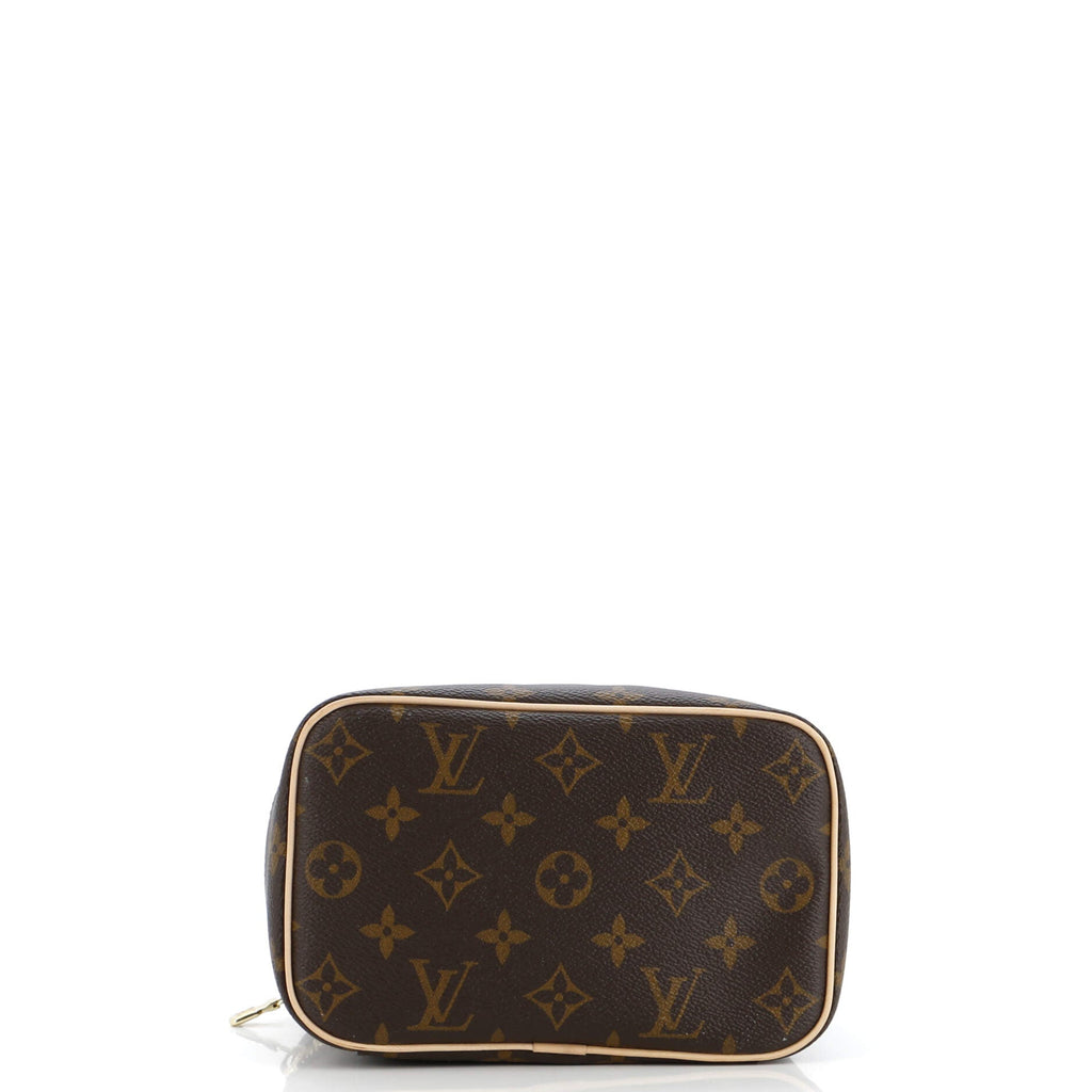 Nice Vanity Case Monogram Canvas Mini