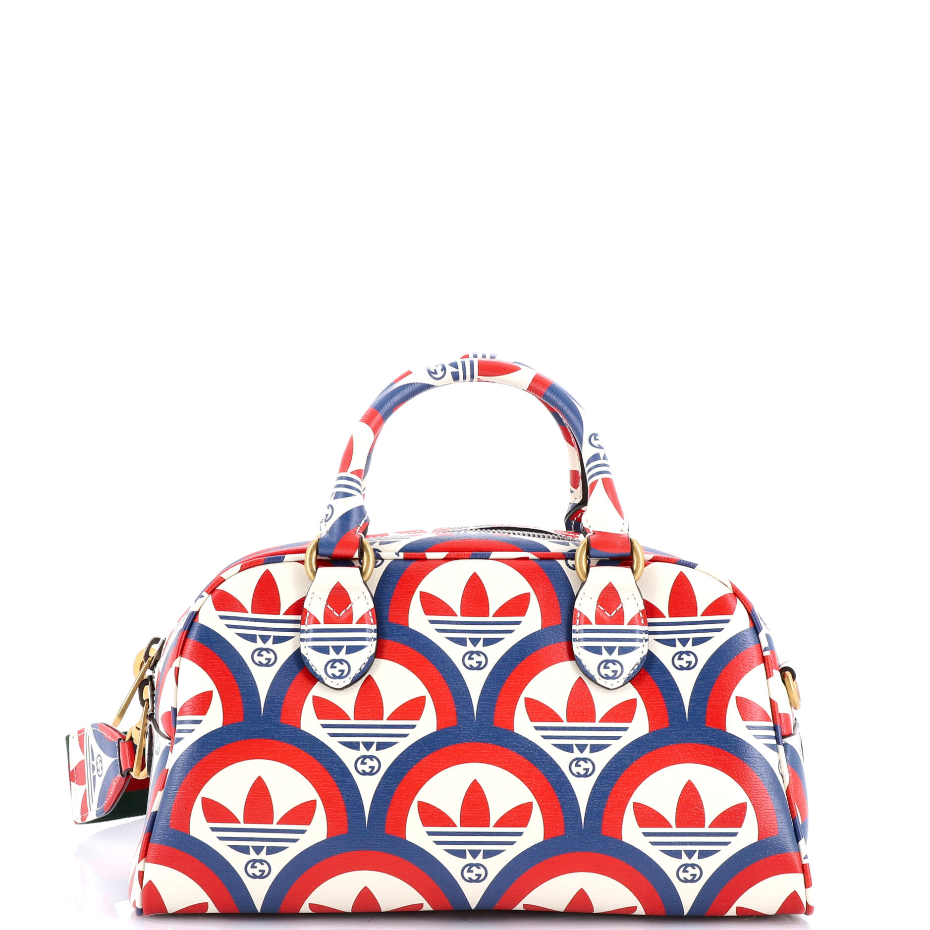 x adidas Duffle Bag Printed Leather Mini