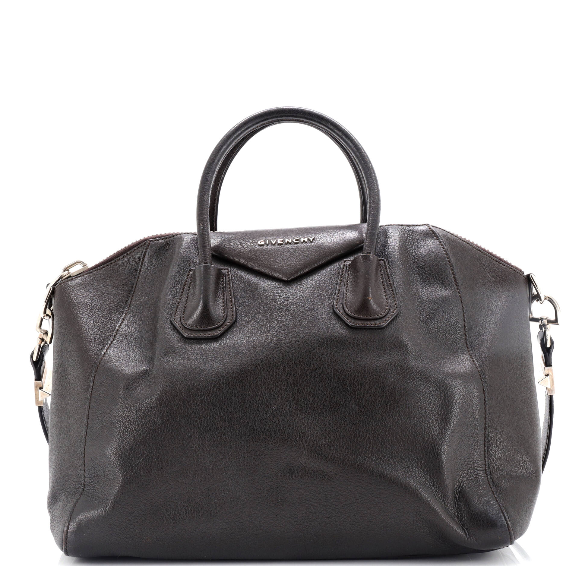 Antigona Bag Glazed Leather Large