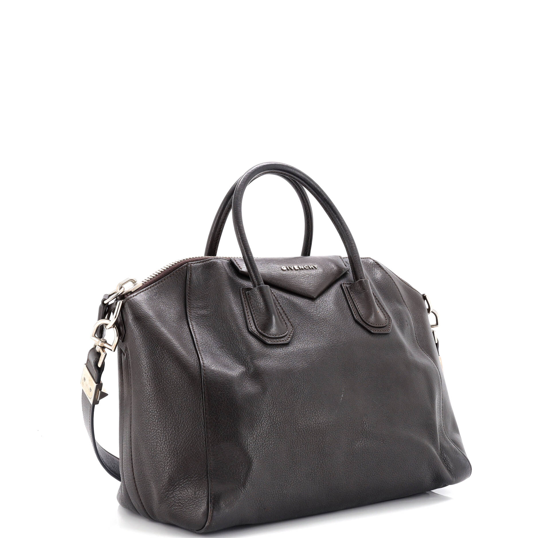 Antigona Bag Glazed Leather Large