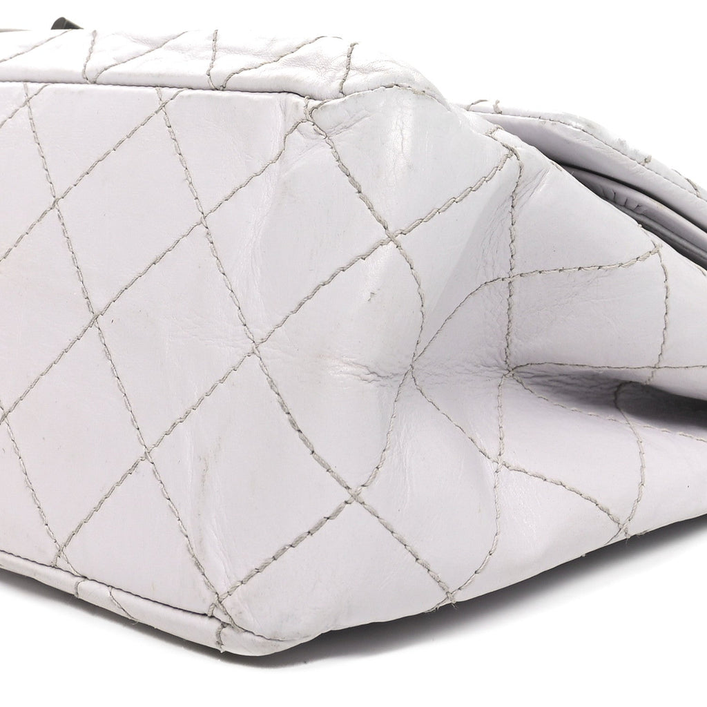 Aged Calfskin 2.55 Reissue 226 Flap White