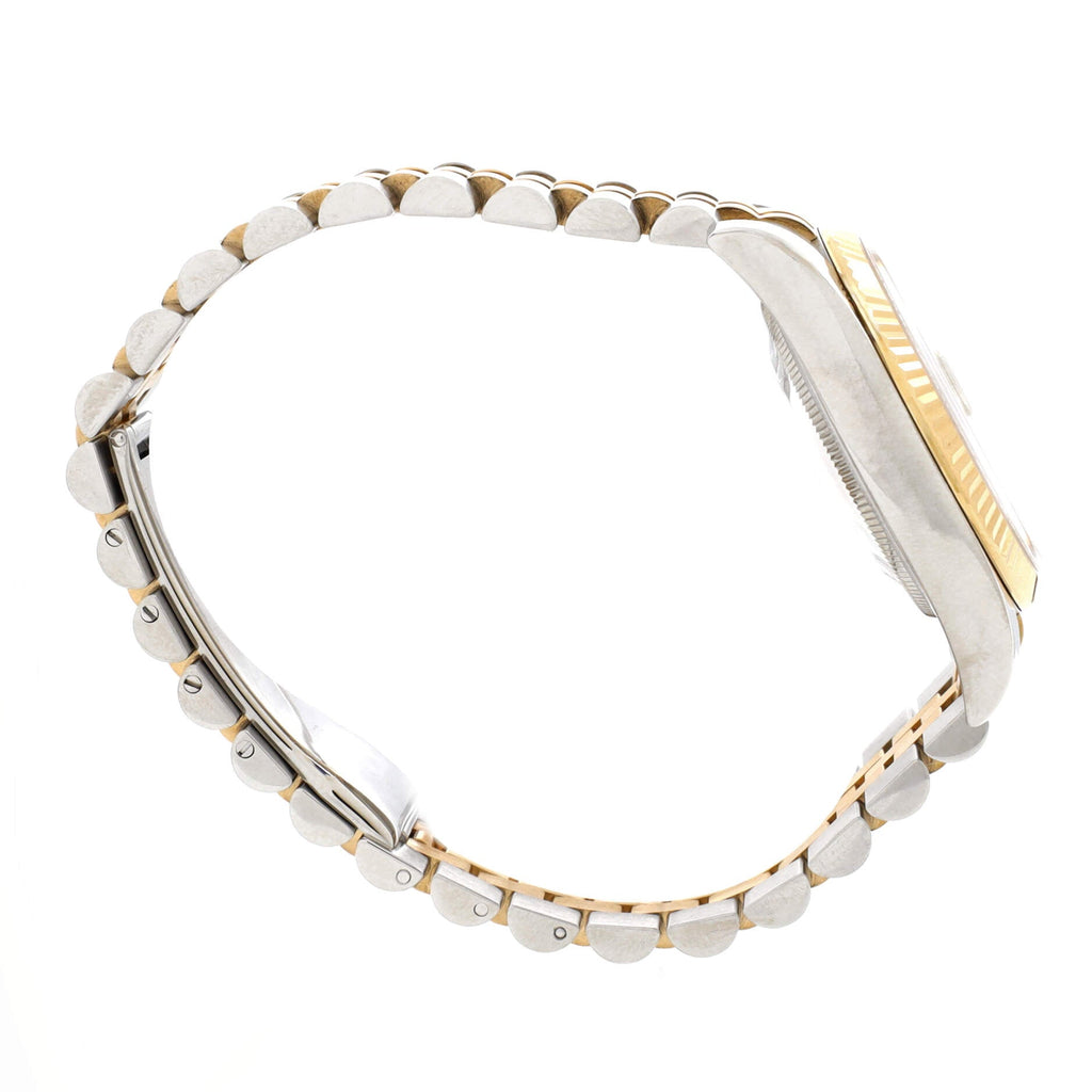 Oyster Perpetual Datejust Automatic Watch Stainless Steel and Yellow Gold 36