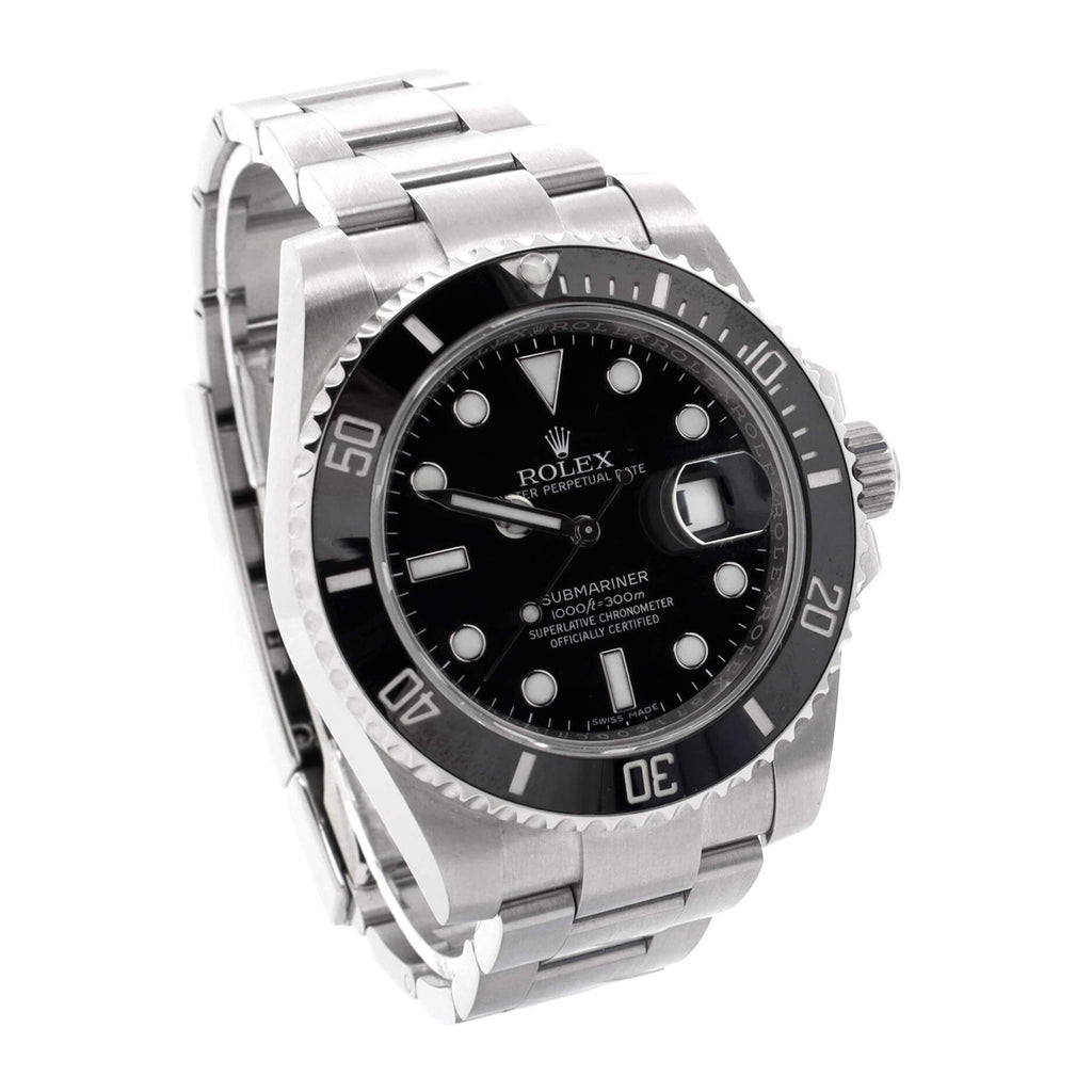 Oyster Perpetual Submariner Date Automatic Watch Stainless Steel and Cerachrom 40