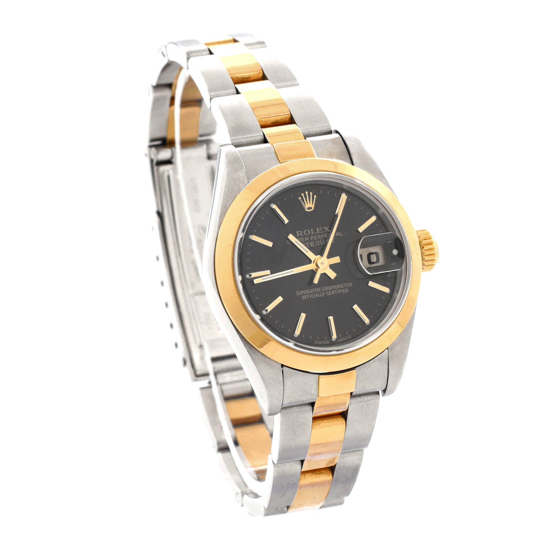 Oyster Perpetual Datejust Automatic Watch Stainless Steel and Yellow Gold 26