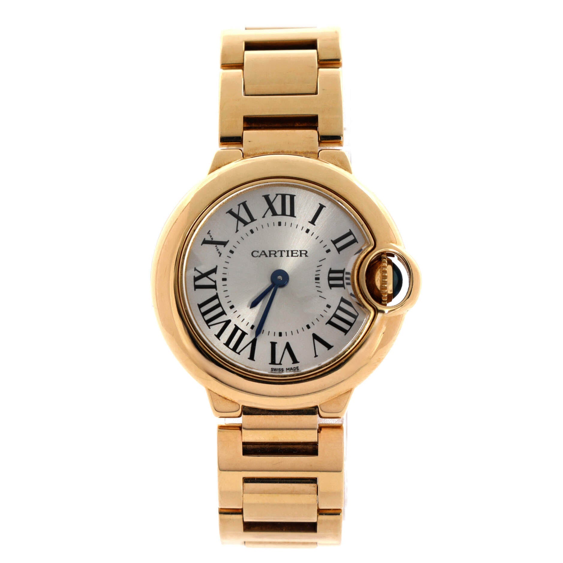 Ballon Bleu de Cartier Quartz Watch Yellow Gold 28