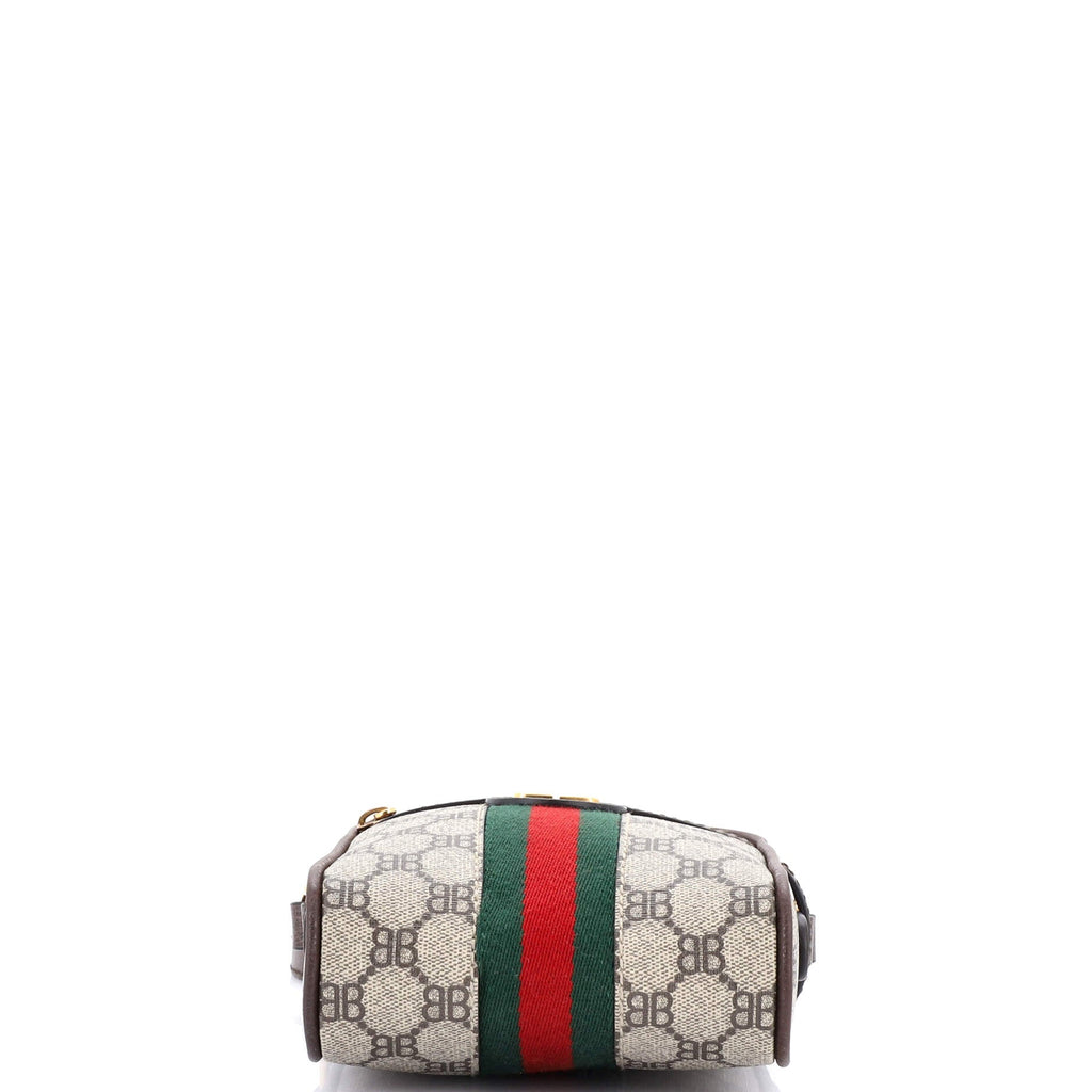 x Gucci The Hacker Project Zip Messenger Bag BB Coated Canvas Mini
