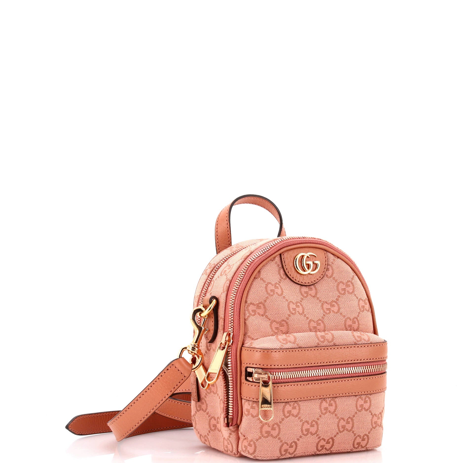 Ophidia Crossbody Bag GG Canvas with Leather Mini