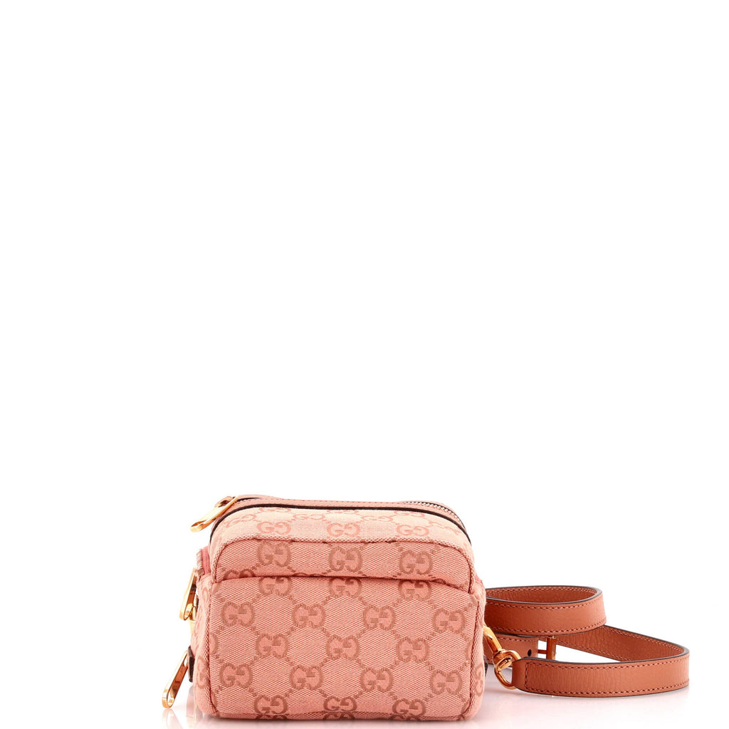 Ophidia Crossbody Bag GG Canvas with Leather Mini
