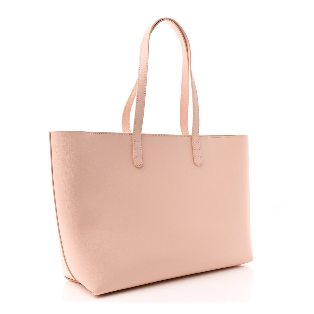 Saffiano Small Zip Tote Dahlia