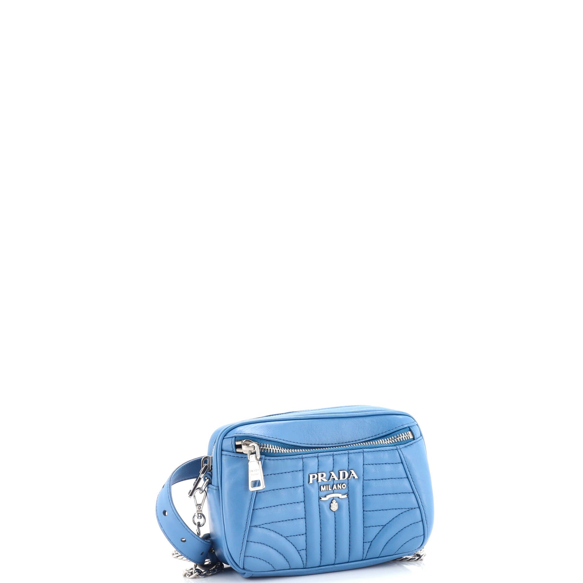 Convertible Belt Bag Diagramme Quilted Leather Small
