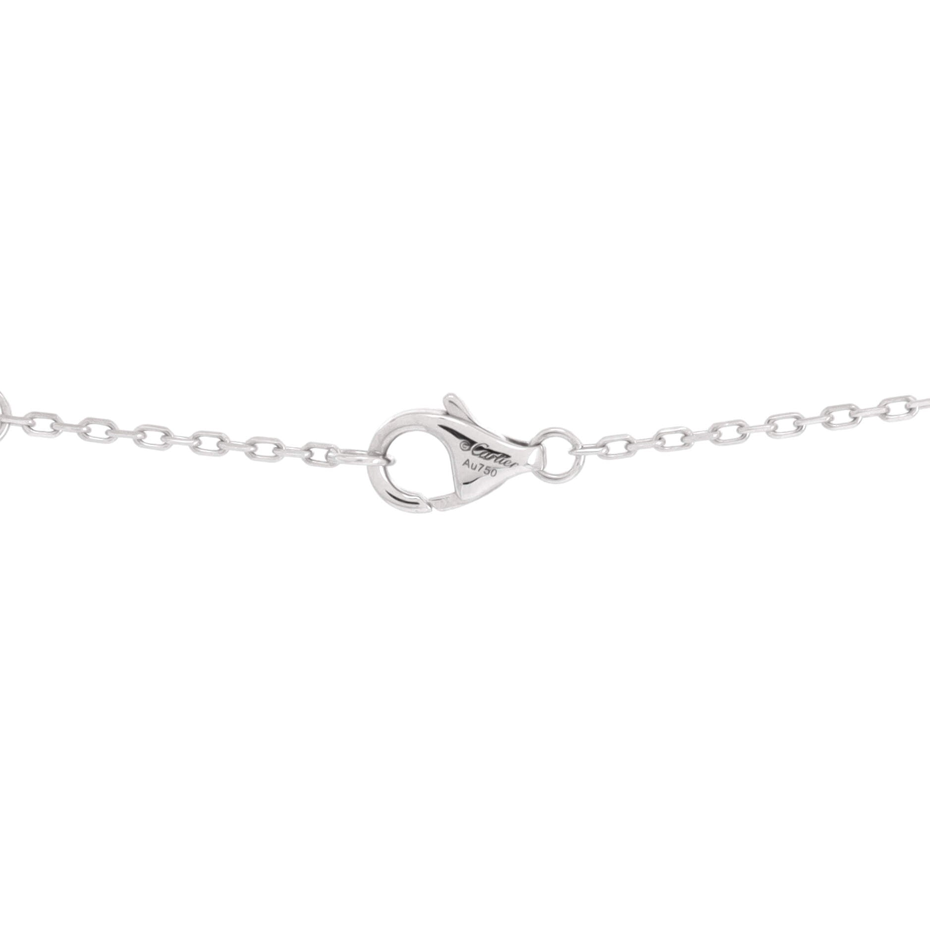 Juste un Clou Pendant Necklace 18K White Gold with Diamonds