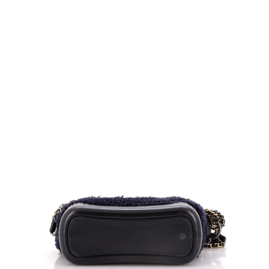 Gabrielle Hobo Shearling and Leather Small