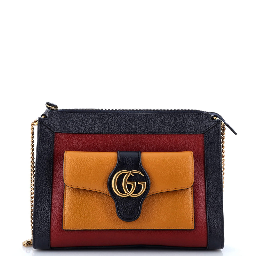 Dahlia Chain Shoulder Bag Leather Small