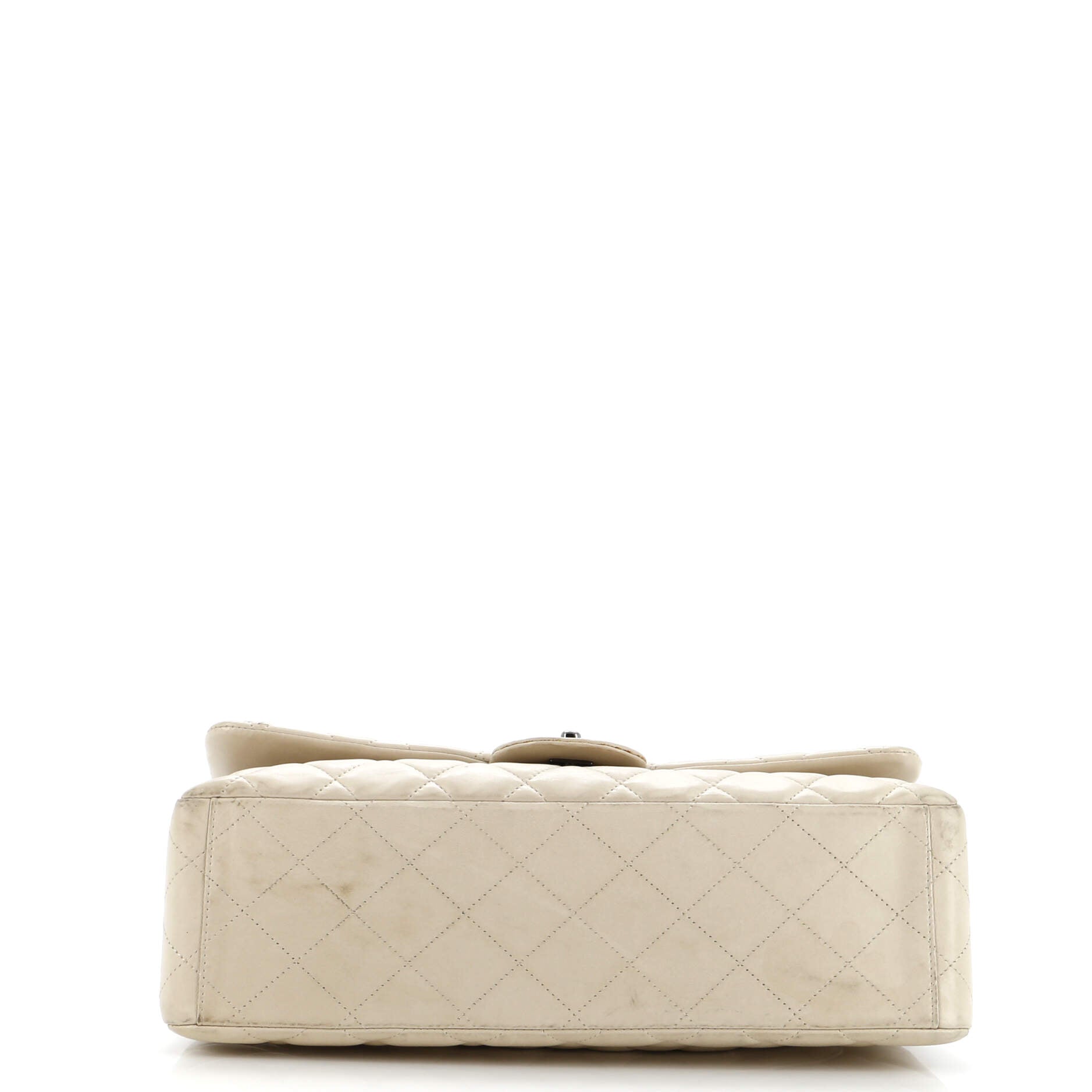 Classic Single Flap Bag Quilted Lambskin Jumbo