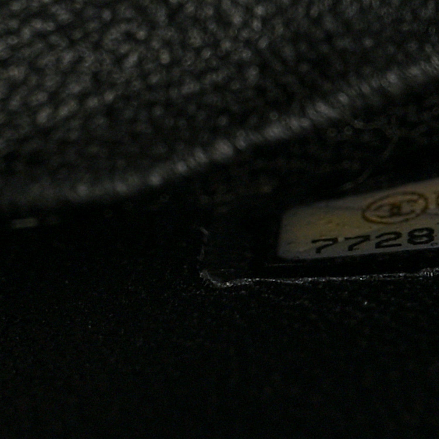 Caviar Quilted Medallion Tote Black