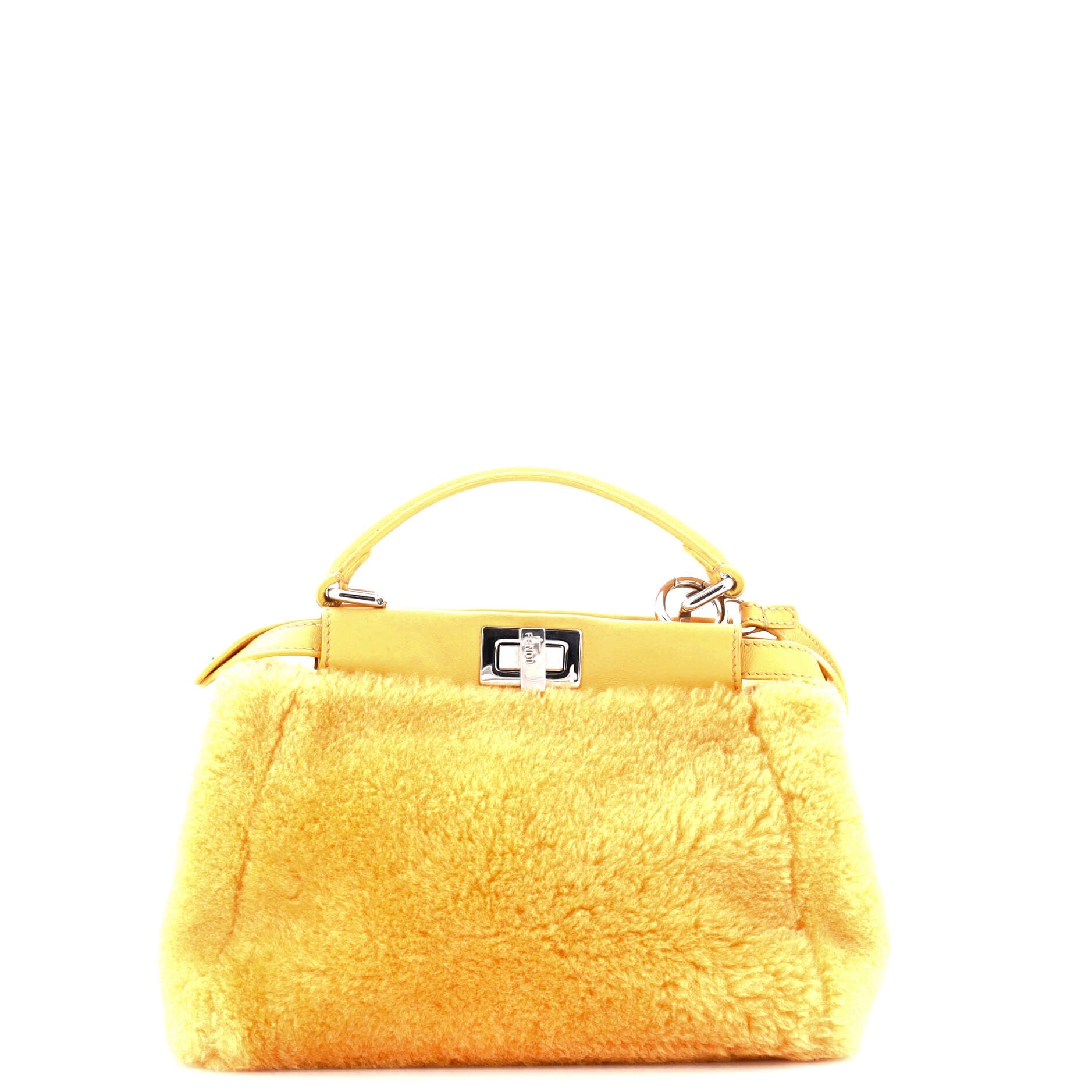 Peekaboo Bag Shearling Mini