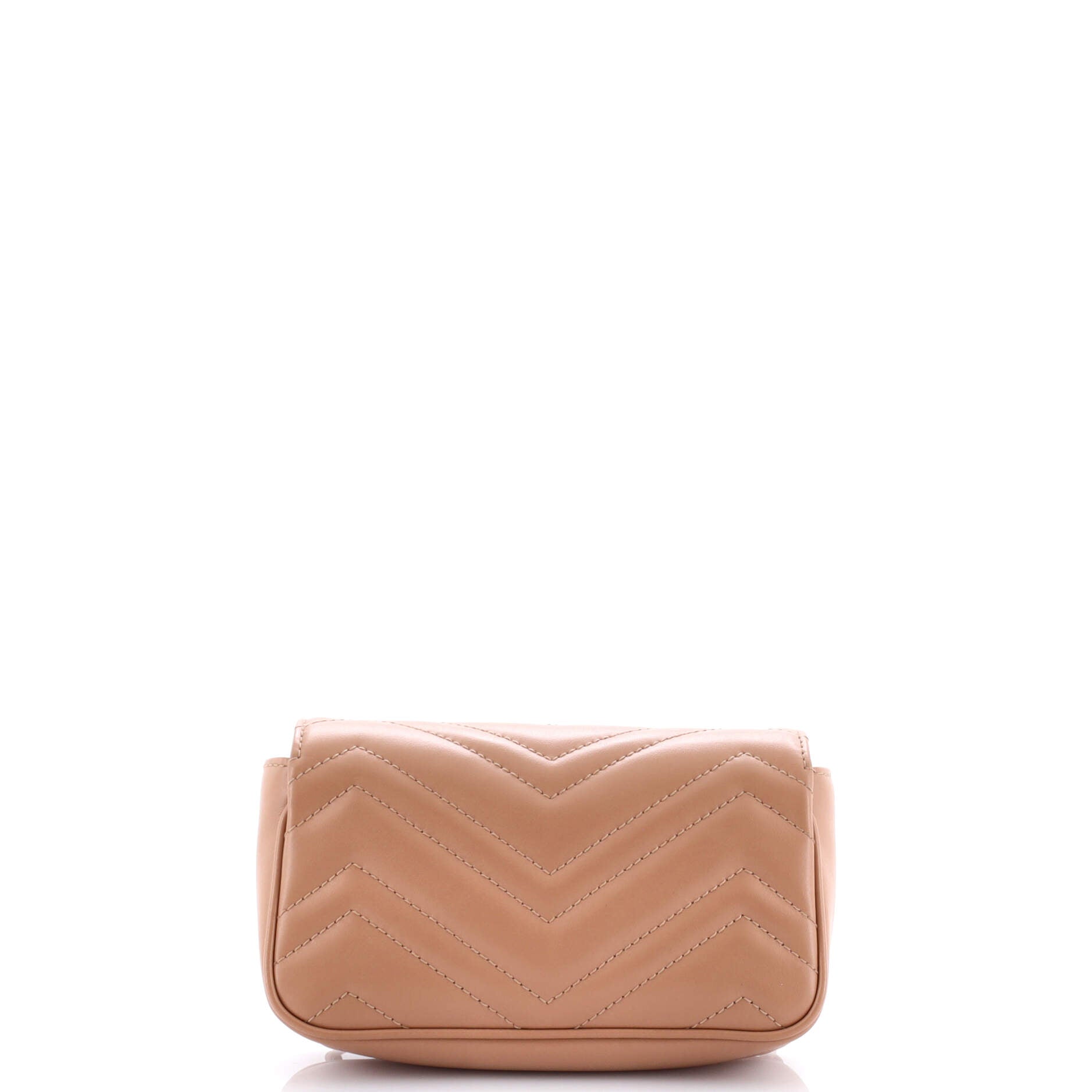 GG Marmont Flap Belt Bag Matelasse Leather