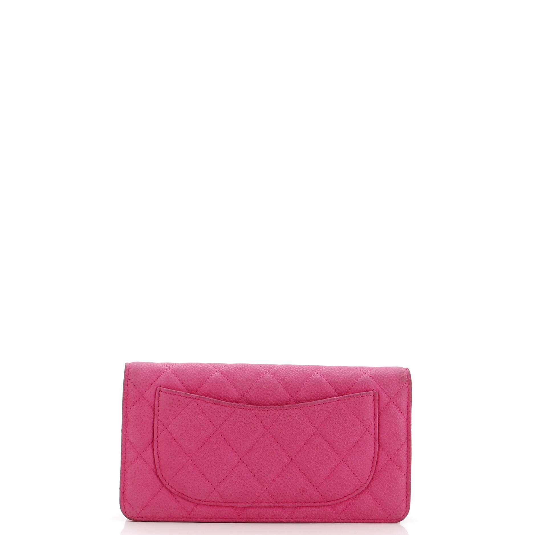 L-Yen Wallet Quilted Caviar