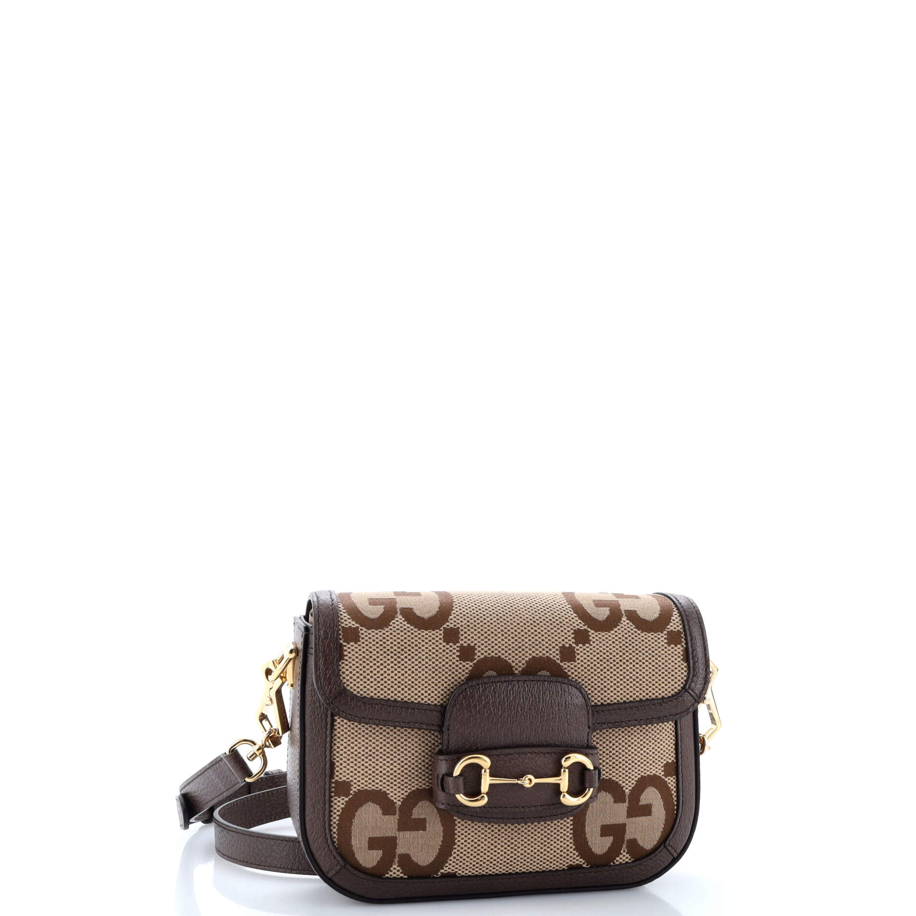 Horsebit 1955 Shoulder Bag Jumbo GG Canvas Mini