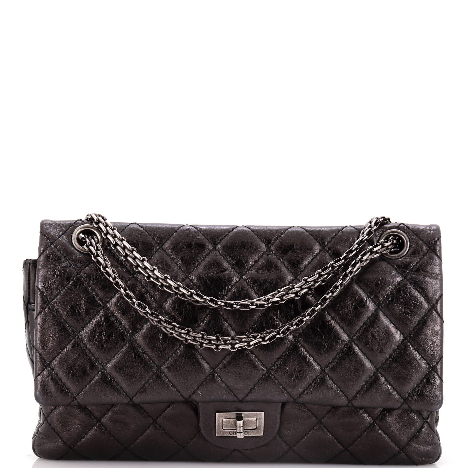Reissue 2.55 Flap Bag Quilted Aged Calfskin 226