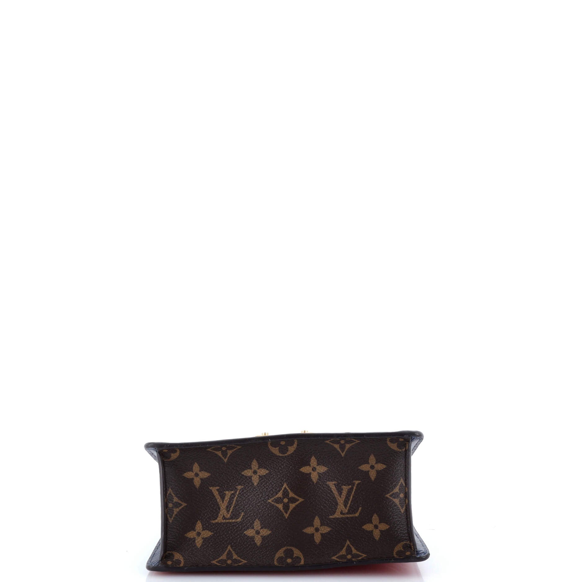 Spring Street NM Handbag Monogram Vernis with Monogram Canvas and Epi Leather
