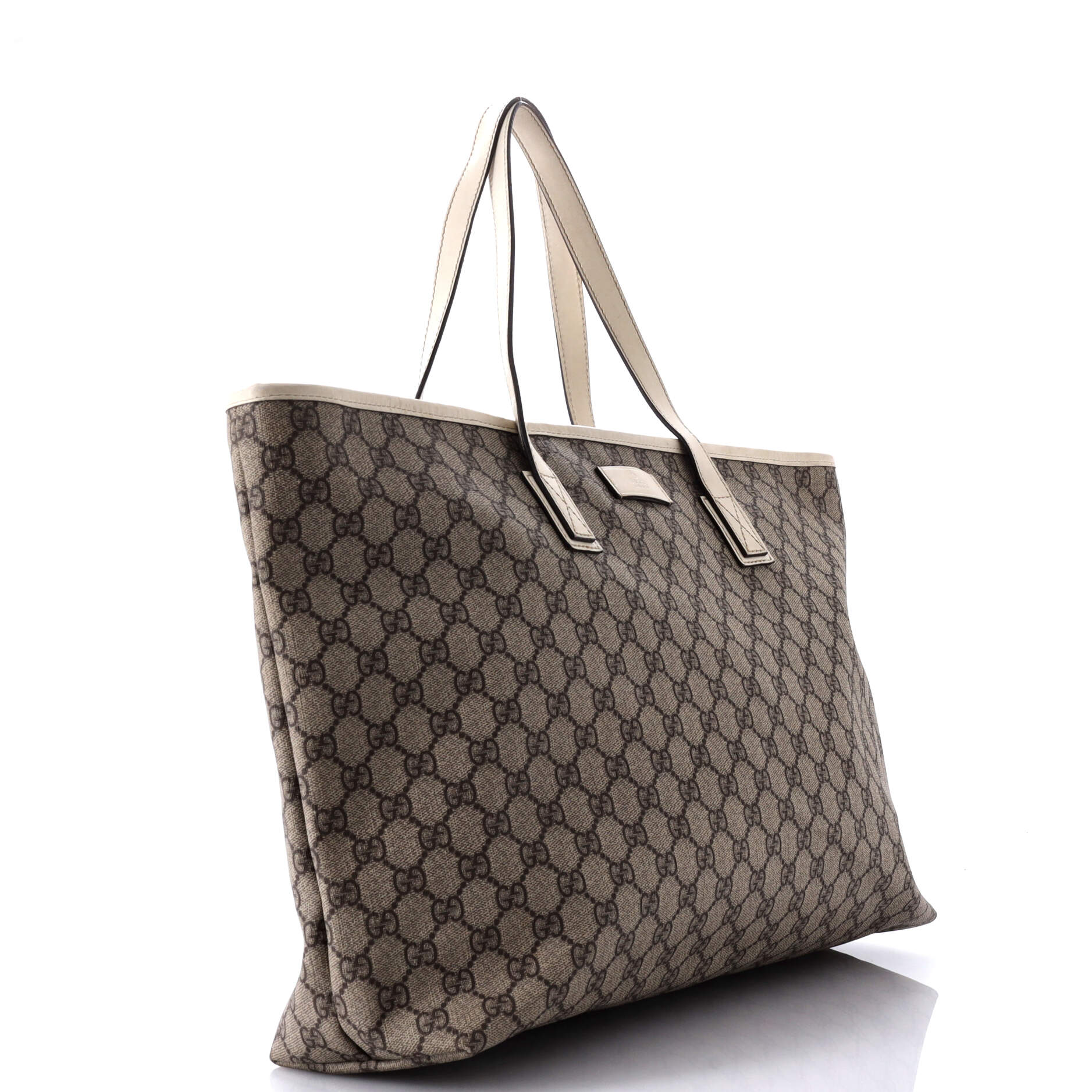 Plus Tote GG Coated Canvas Large