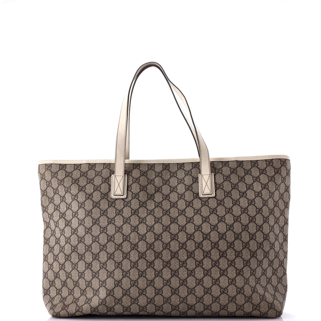 Plus Tote GG Coated Canvas Large