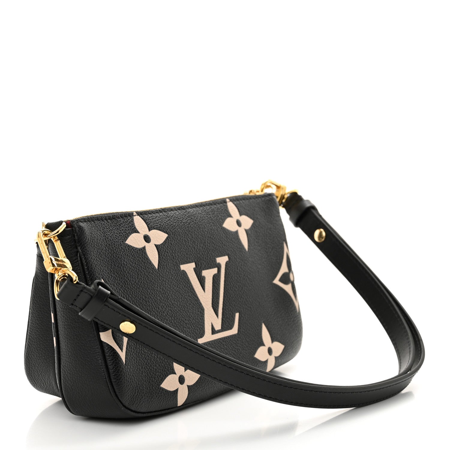 Empreinte Monogram Giant Multi Pochette Accessories Black Beige