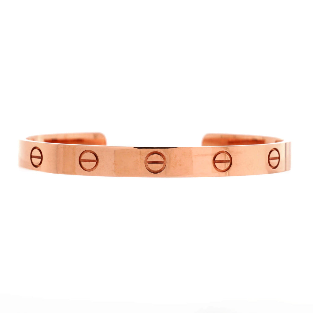 Love Cuff Bracelet 18K Rose Gold