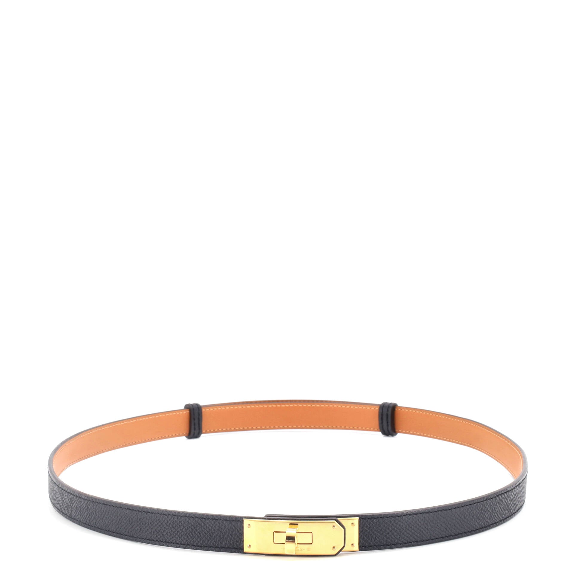 Kelly Belt Leather Thin 90