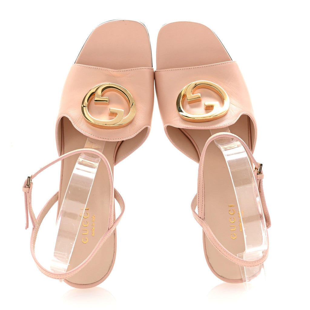 Malaga Kid Blondie 85mm Slingback Sandals 40 Pastel Pink