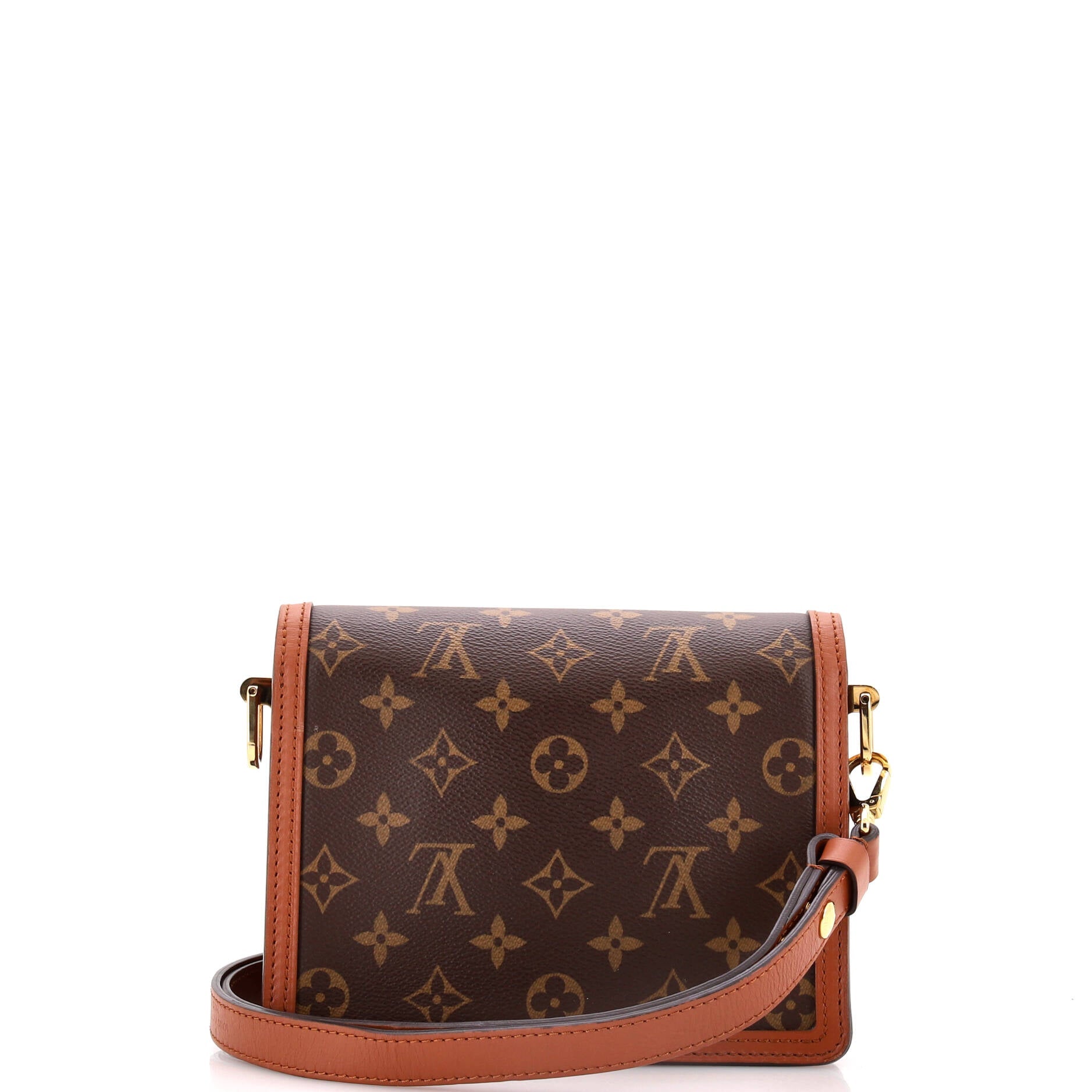 Dauphine Shoulder Bag Reverse Monogram Canvas Mini
