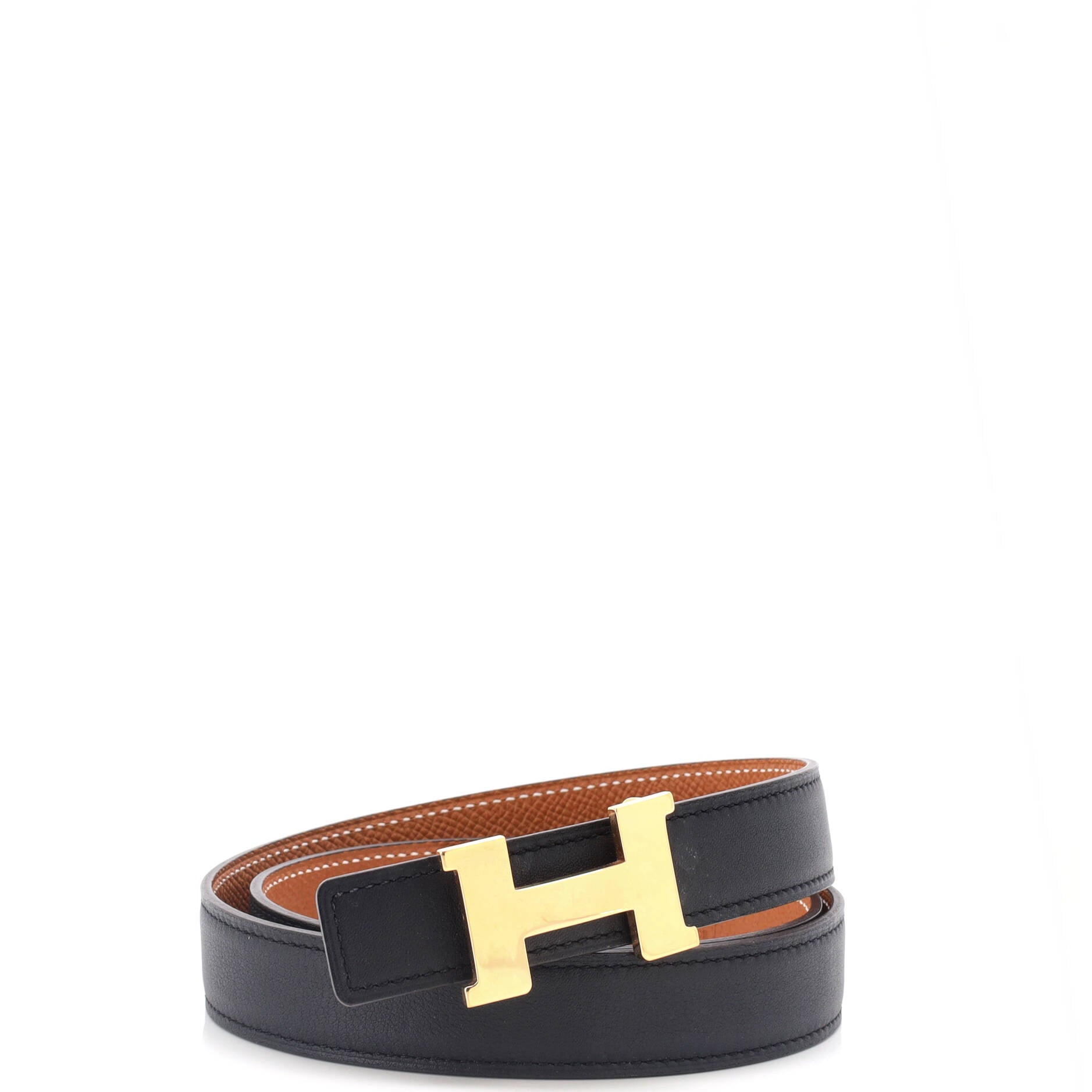 Constance Reversible Belt Leather Thin 80