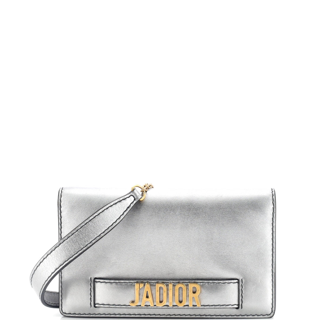 J'Adior Clutch on Chain Leather