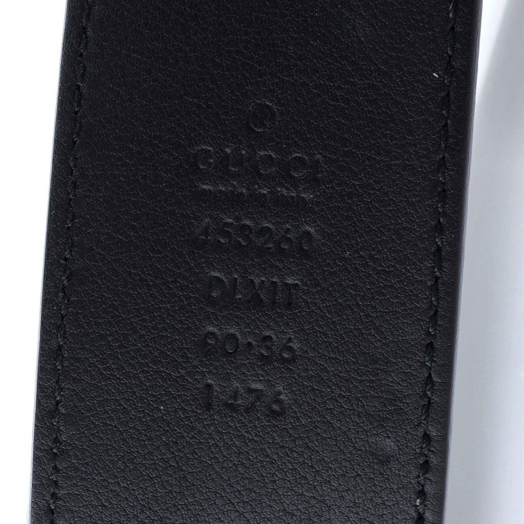 Pearly GG Marmont Belt Leather Wide 90