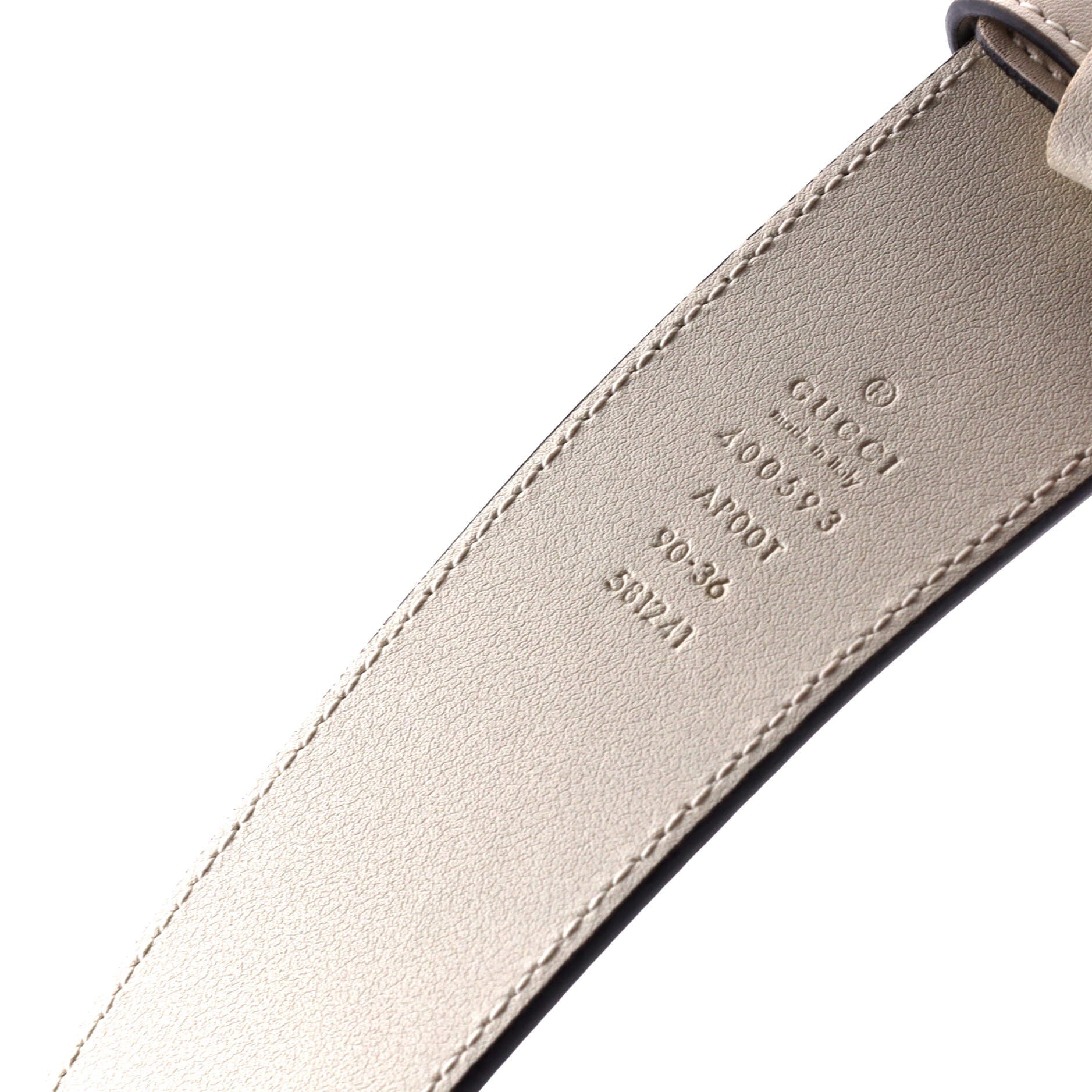 GG Marmont Belt Leather Wide 90