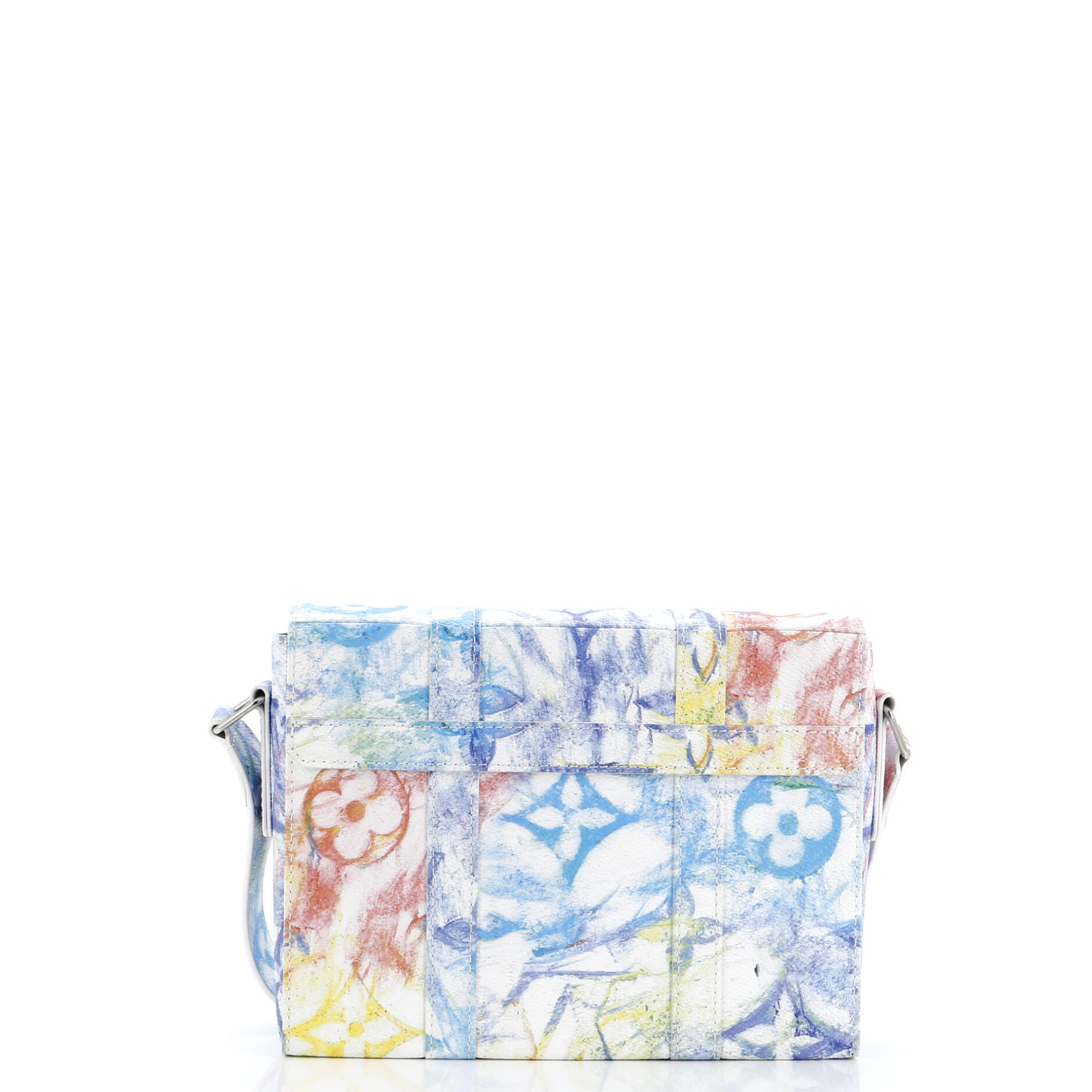 Trunk Messenger Bag Limited Edition Monogram Pastel Multicolor