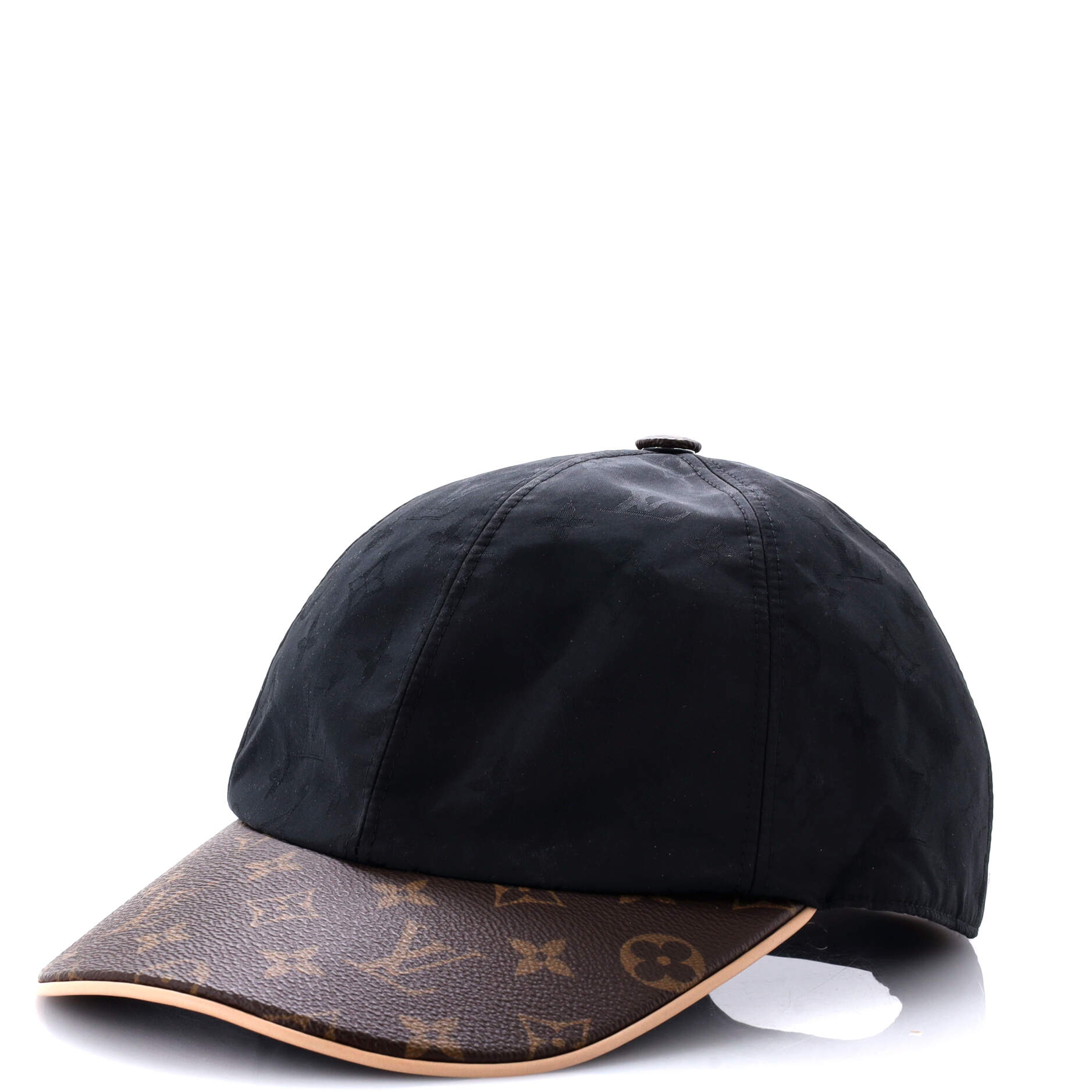 Cap Ou Pas Baseball Cap Monogram Silk and Polyester with Monogram Canvas
