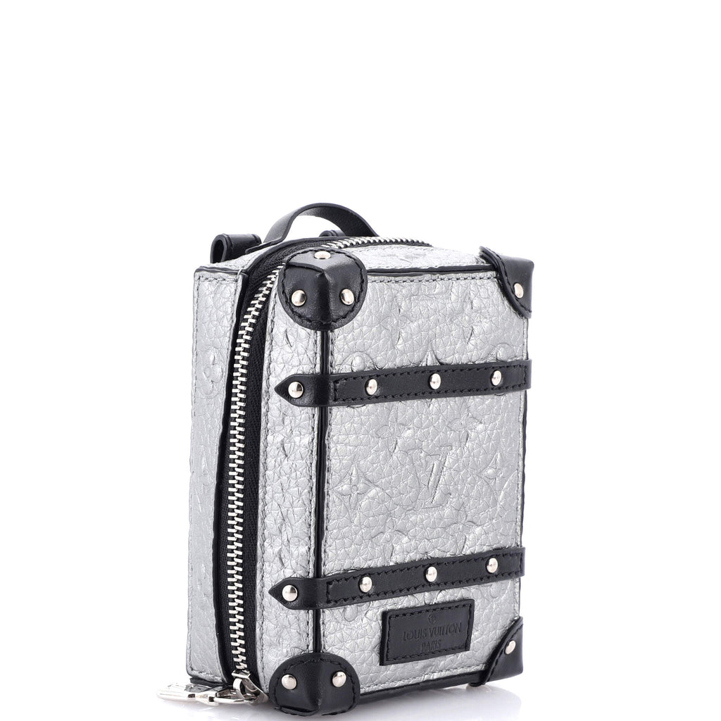 Soft Trunk Backpack Bag Charm and Key Holder Monogram Taurillon Leather