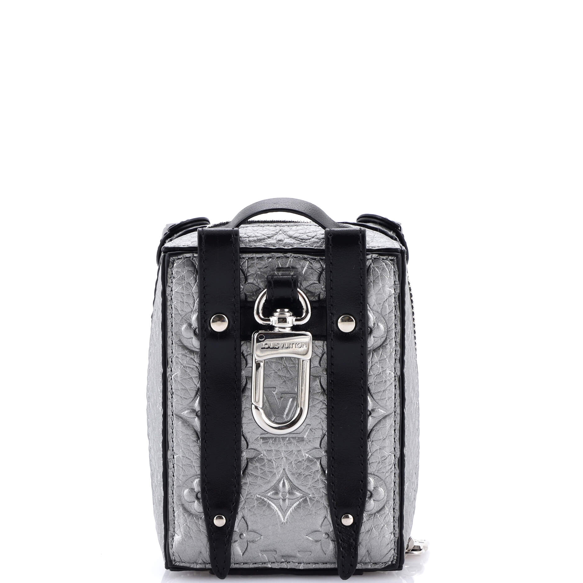 Soft Trunk Backpack Bag Charm and Key Holder Monogram Taurillon Leather