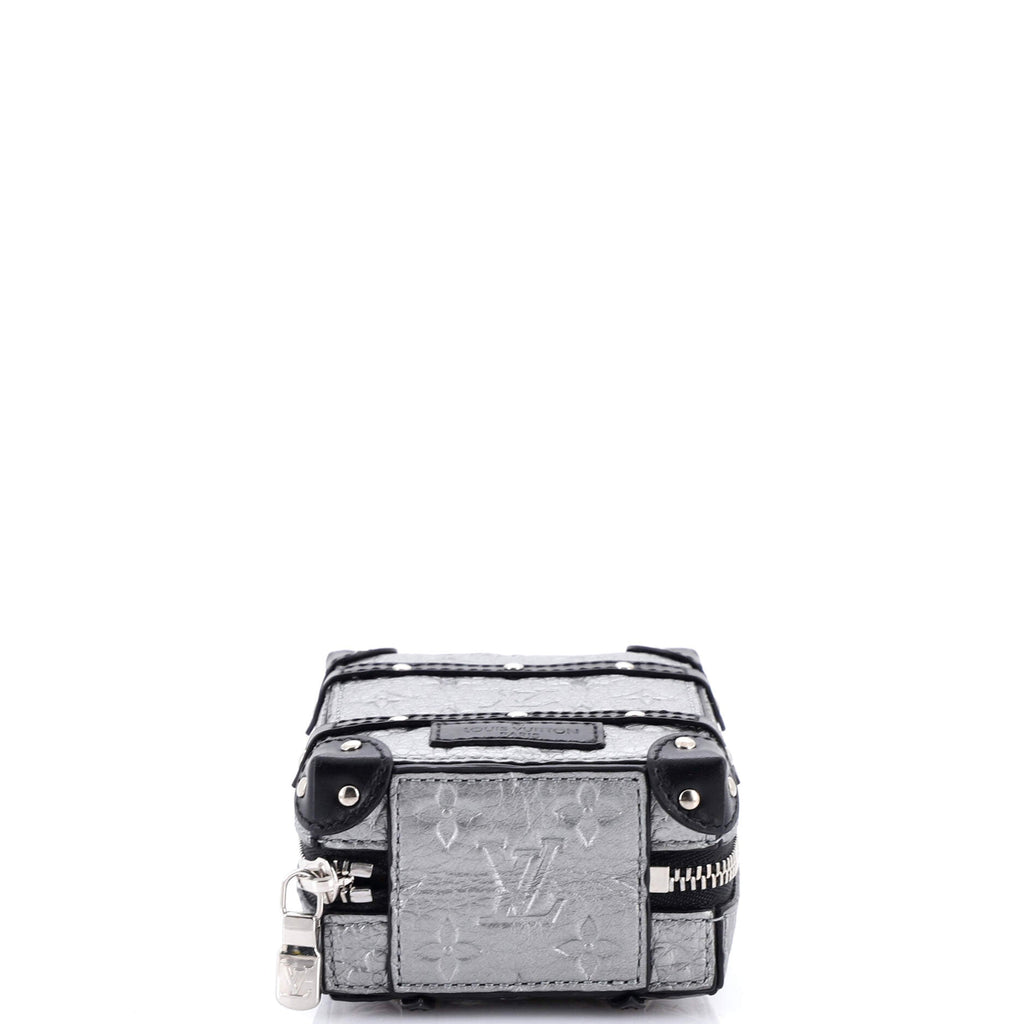 Soft Trunk Backpack Bag Charm and Key Holder Monogram Taurillon Leather