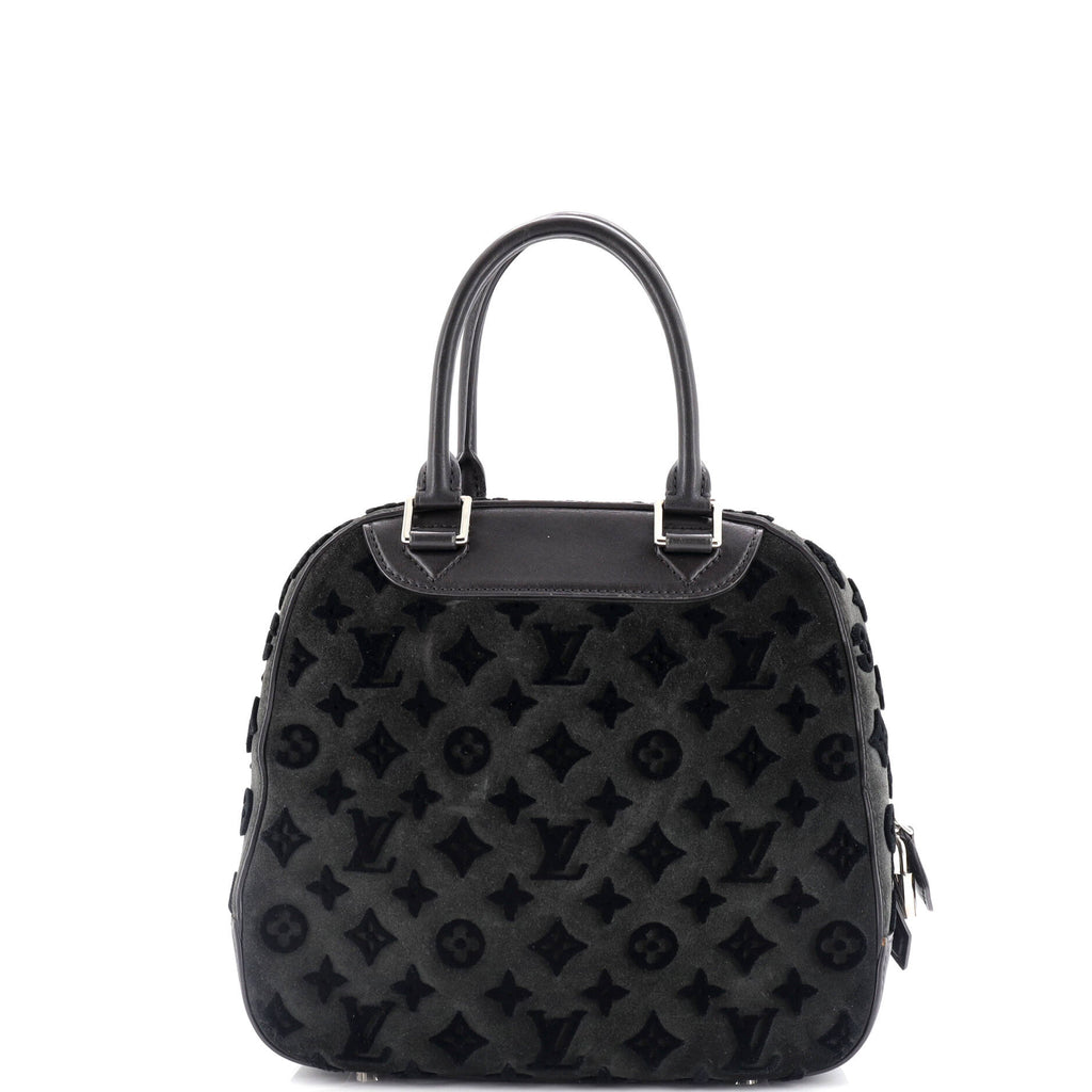 Deauville Cube Bag Monogram Tuffetage Canvas