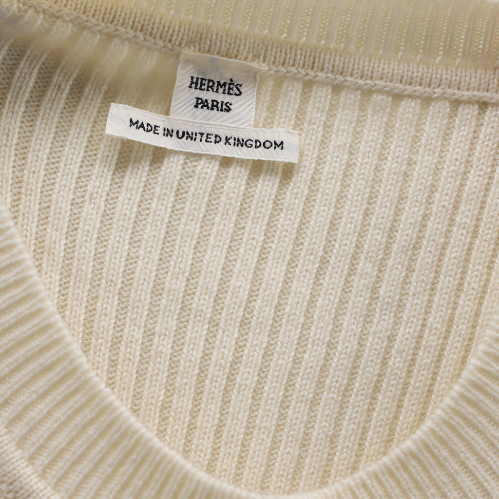 Women's H Long Sleeve Crewneck Sweater Cashmere