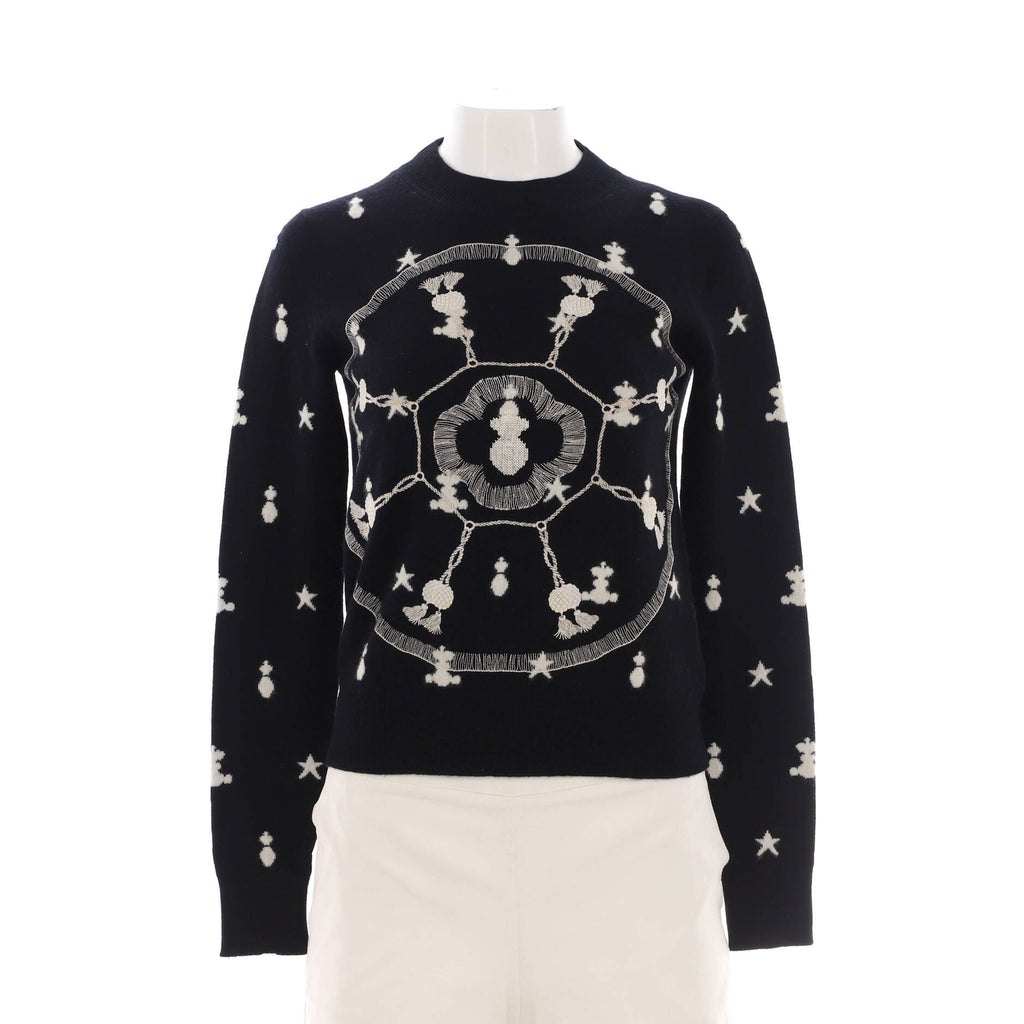 Women's Poste et Cavalerie Crewneck Sweater Cashmere