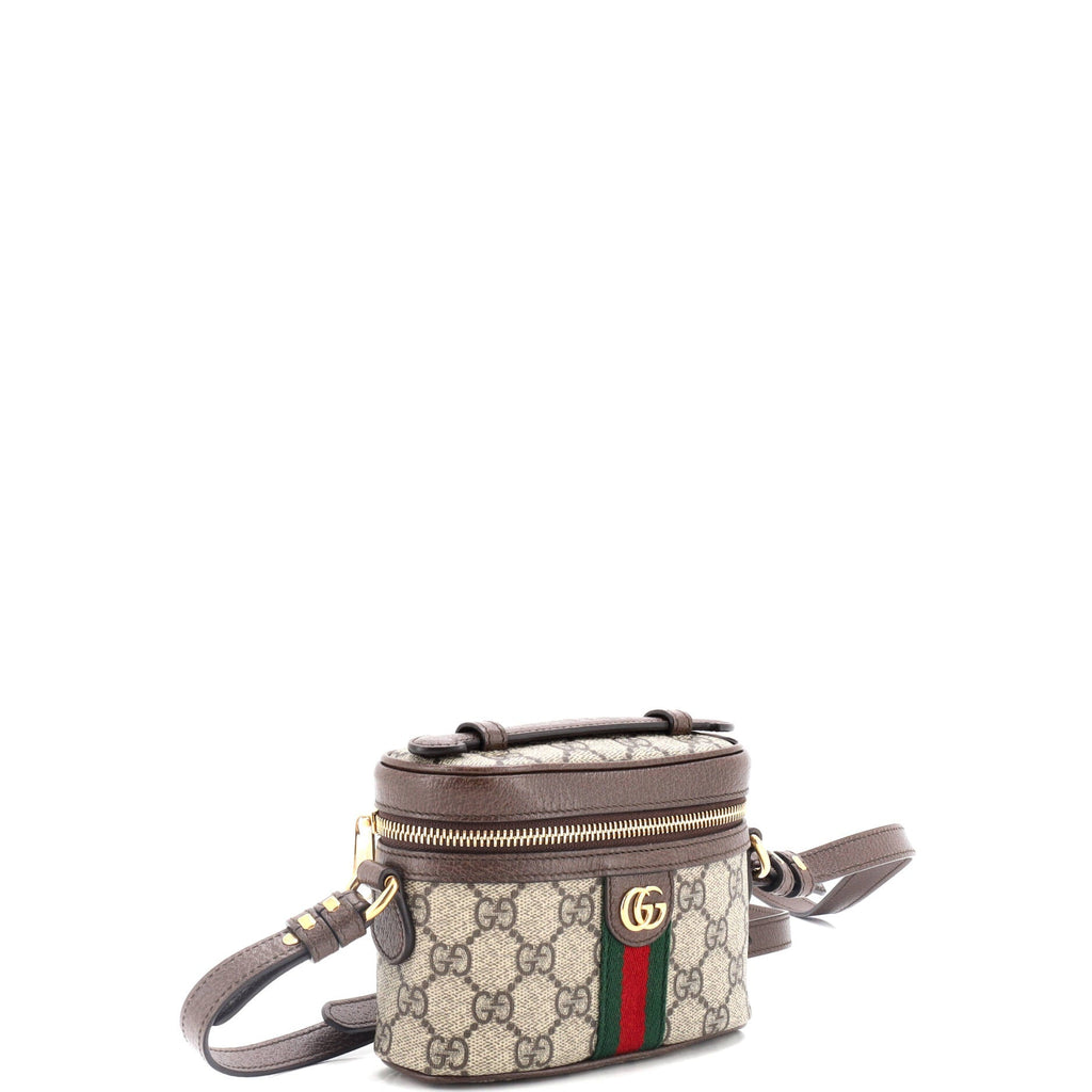Ophidia Top Handle Bag GG Coated Canvas Mini