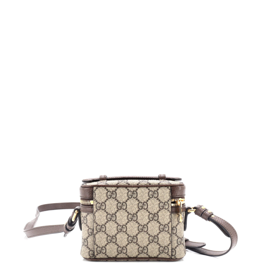 Ophidia Top Handle Bag GG Coated Canvas Mini